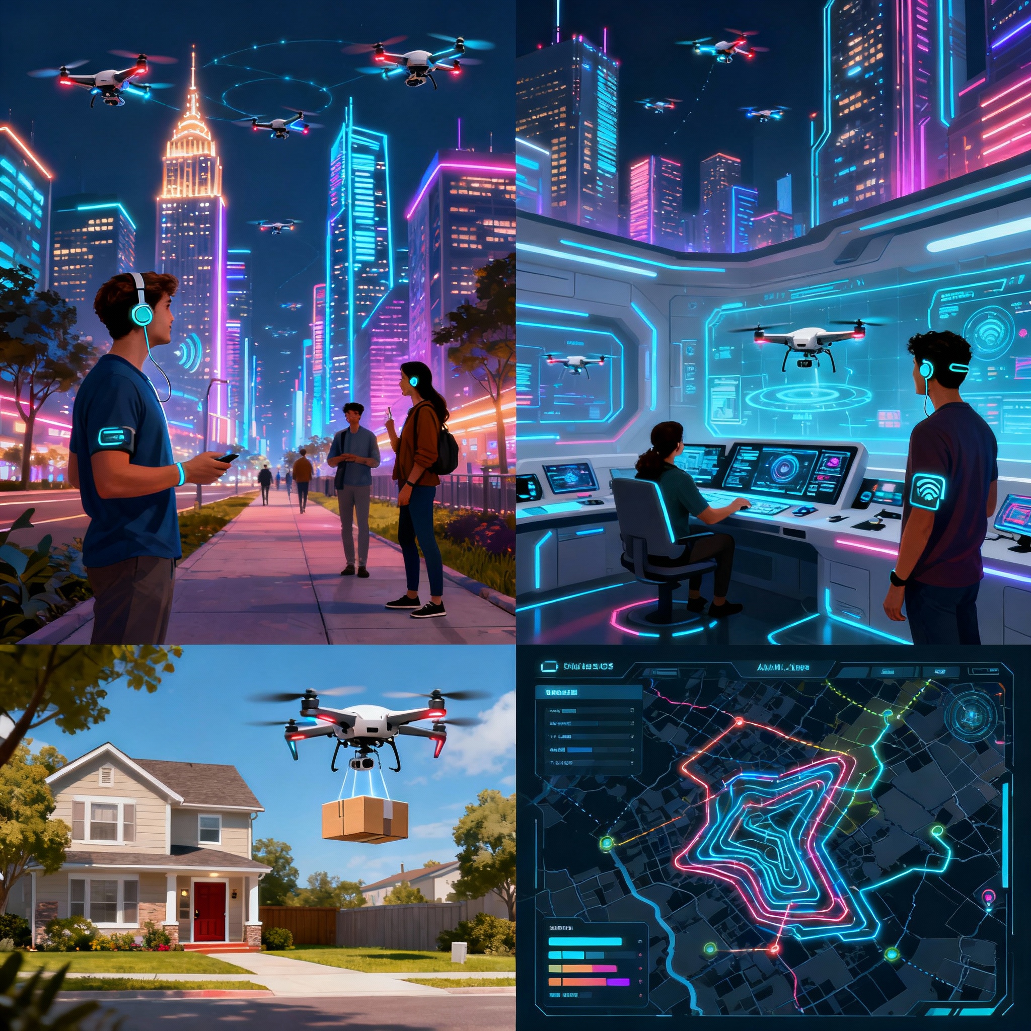 Wireless Sys, ADS and UTM Systems with AIGONITY