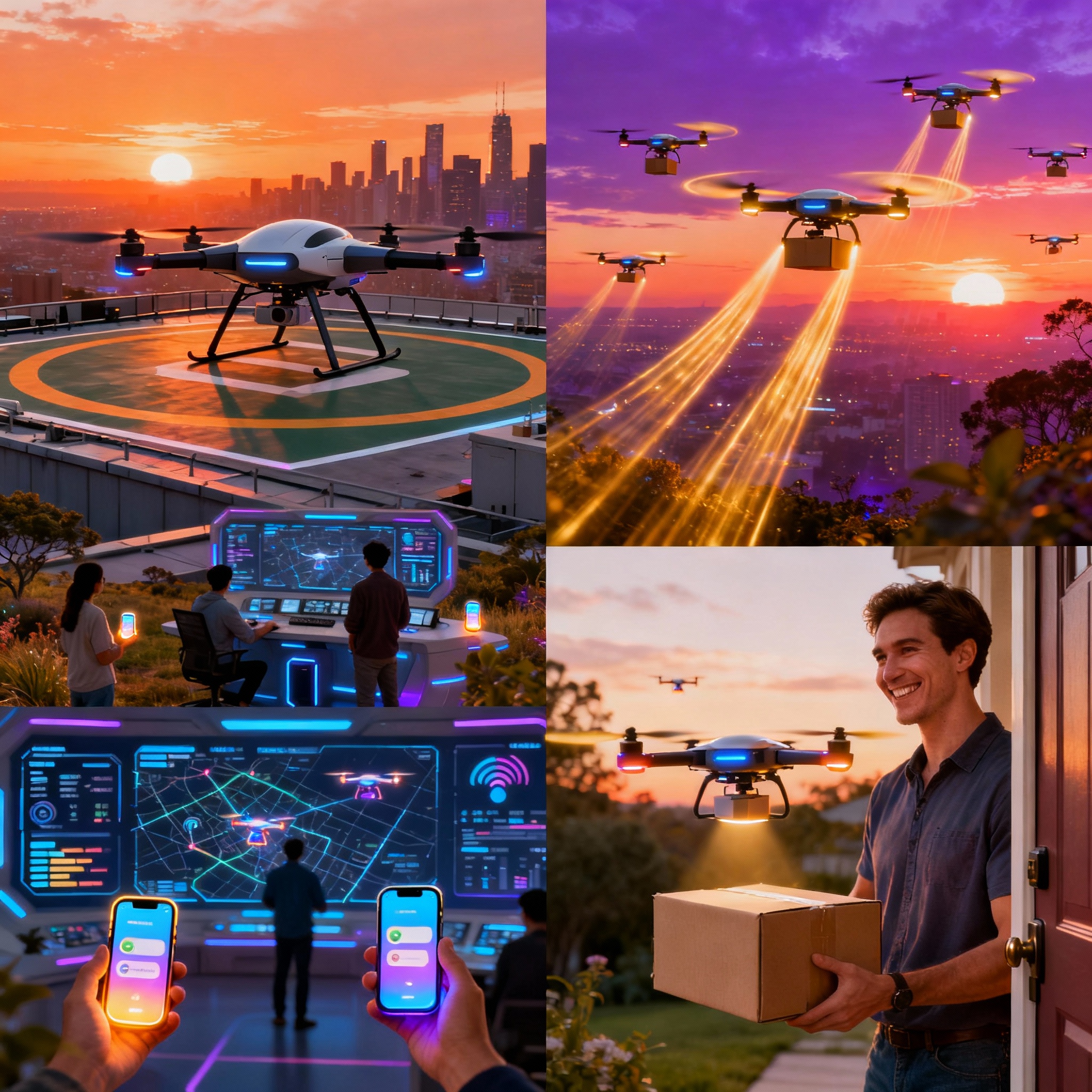 Wireless System, ADS and UTM Systems with AIGONITY